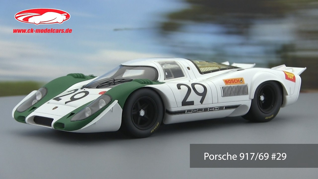 WERK83 Porsche 917/69 #29 勝者 1000km Zeltweg 1969 Siffert, Ahrens