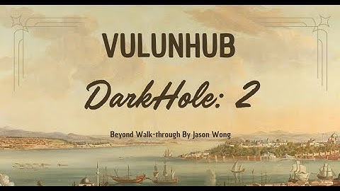 Cyber Security | Penetration Test | CTF | Darkhole 2 | Git-Dumper,  SQLMAP, and SSH Port Forwarding