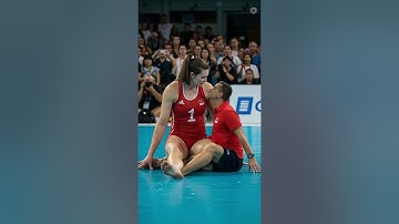 the tallest beautiful girl in the world #volleyball #tallgirlfriend #usa