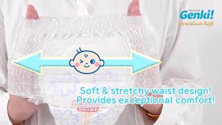 nepia Genki! Premium Soft Pants PV English