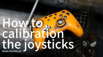 How to calibrate the joysticks, gyro, deadzone, circle/square？(RESET)