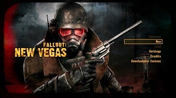 Fallout: New Vegas | Intro & Main Menu + Theme Song! (PS3 1080p)