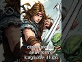 Robin guerriero mezzelfo affetta il lupo #dungeonsanddragons #italian #gdr #dnd5e #dnd