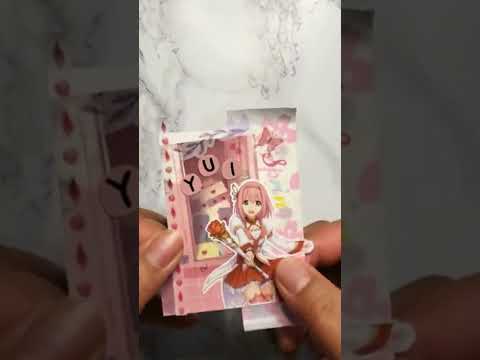 Princess Connect! ReDive Mini Scrapbook Page 4 Yui #asmr #minijournal #miniscrapbook