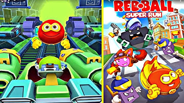 Red Ball Super Run - Game Play Trick- Level 4 BOSS LEVEL (iOS, Android)