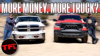 Do You Get Twice As Much Truck OFF-ROAD For Twice The Money - RAM Rebel G/T vs RAM 1500 Classic!