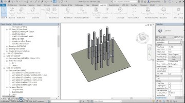 Revit API - Tự động tạo mặt bằng định vị cột