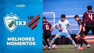 LONDRINA LEVA VIRADA MAS SE CLASSIFICA NA COPA PARANÁ | LONDRINA 1X3 ATHLETICO