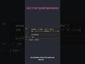 How to do Python For loops in one line