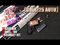 マルシン・モデルガン【COLT 25.AUTO（コルト25オート）】 組立て行程！昭和レトロ懐かしい写真箱の発火仕様を組立てる動画です！PlasticModel