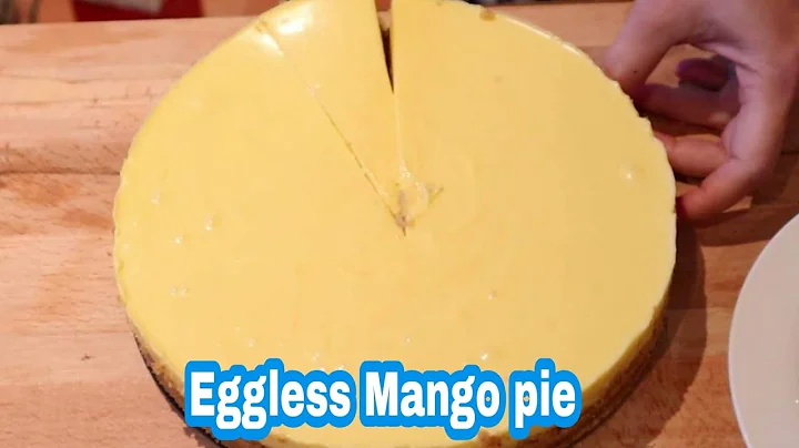 NO OVEN EGGLESS MANGO PIE || HOW TO MAKE EGGLESS MANGO PIE WITHOUT OVEN || Jonalyn Dahle