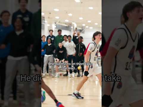 In this moment he knew he messed up … 😳 #basketball #aau
