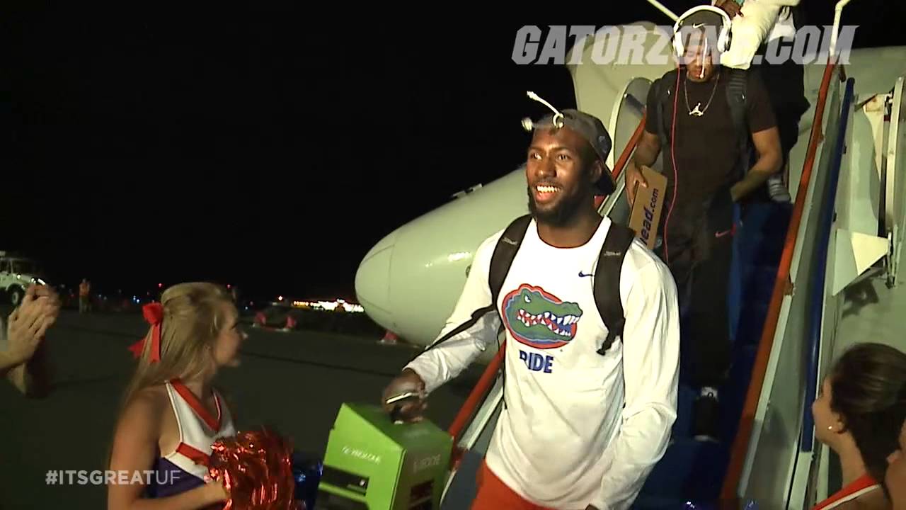 Florida Men's Basketball | Gators Arrive Back in Gainesville After Elite Eight Victory