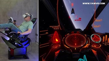 YAW3 Motion Simulator - Elite Dangerous gameplay - Docking - Combat - Onground action