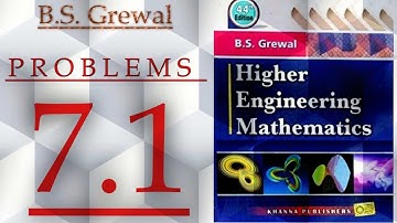 Bs Grewal problems 7.1