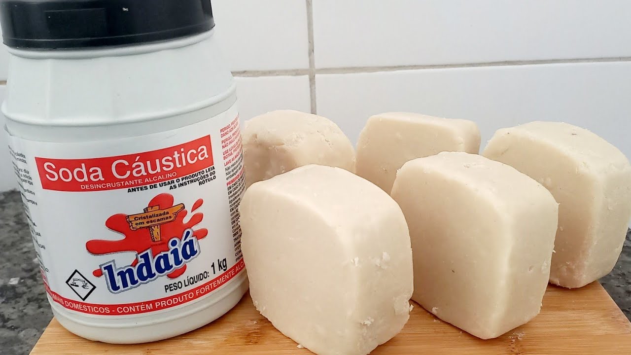 SABÃO CASEIRO COM SODA INDAIÁ 70 %