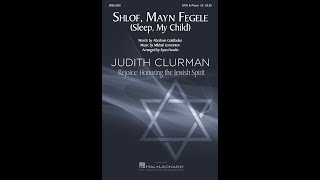 Shlof, Mayn Fegele (Sleep, My Child) (SATB Choir) - Arranged by Ryan Nowlin