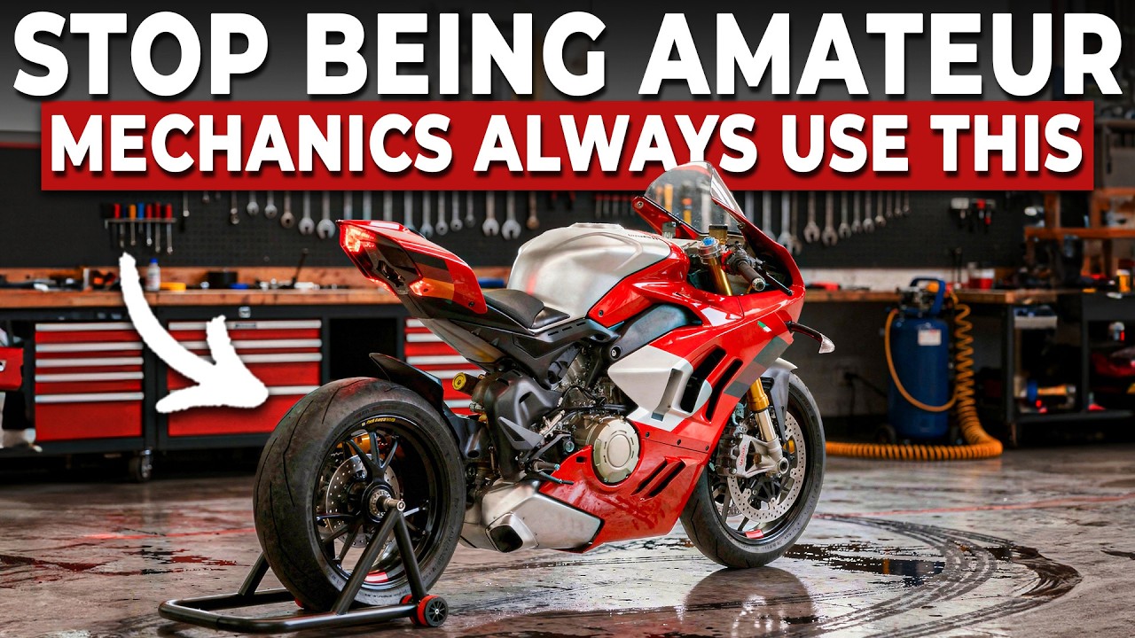 15 приемов по уходу за мотоциклами, которые механики используют на своих собственных байках