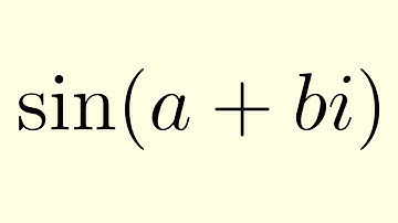 Trig Functions of Complex Numbers