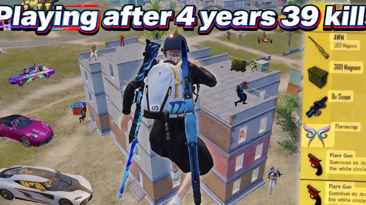 Playing After 4Years 39Kills Watch Till End PUBG Mobile 