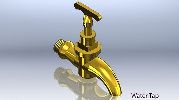 Water Tap (modified video) || Autodesk Inventor Tutorial