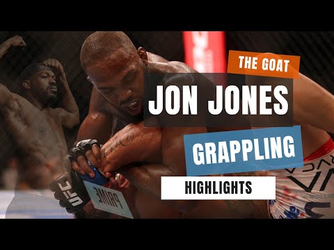 JON JONES BJJ GRAPPLING HIGHLIGHTS (UFC & SUBMISSION GRAPPLING TOURNAMENTS)