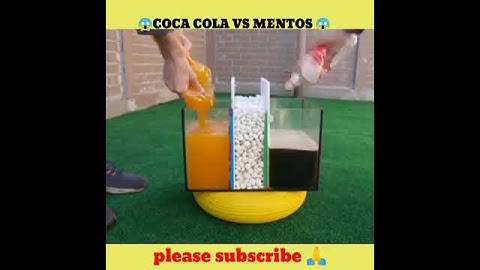 coca cola vs mentos😱#shorts #mrindianhacker #viralshorts #mrbest #short