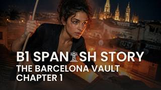 Learn Spanish Comprehensible Input B1 Adventure Story The Barcelona Vault Chapter 1