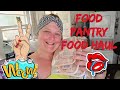 Food Pantry Food Haul / Food Bank Haul #foodpantry #foodbanks #freefood #blessed #grateful 