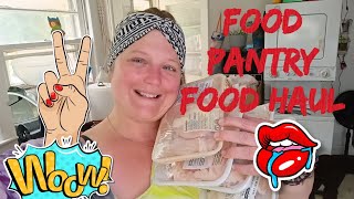 Famous Food Pantry Food Haul / Food Bank Haul #foodpantry #foodbanks #freefood #blessed #grateful  Profile