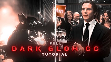 Full AE like Dark Glow CC Tutorial in Alight Motion Z | Alight Motion CC tutorial