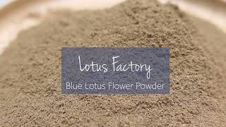 Athlete Statistics Organic Blue Lotus Flower Powder from Lotus Factory