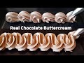 Shh, it's a secret. Real Dark  Chocolate Buttercream Frosting