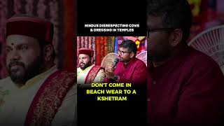 J Sai Deepak On Hindus Disrespecting Cows Dressing Inside Temples Kerala Modesty Dress Code Beef