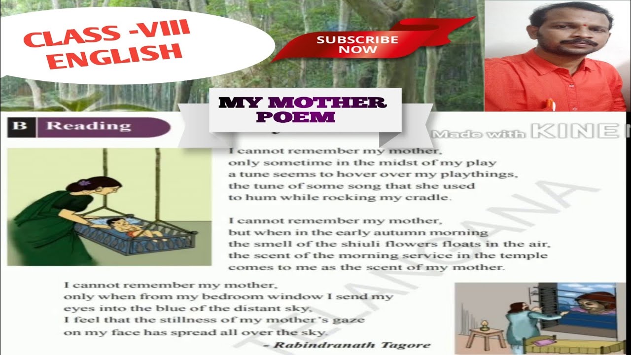 MY MOTHER POEM EXPLANATION - YouTube