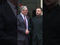 UK Prime Minister welcomes Ukrainian president at Downing Street