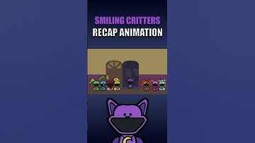 Poppy Playtime Smiling Critters Recap Animation #poppyplaytime #catnap #animation #shorts