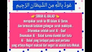 SURAH AL-BALAD QORI'*Ustadzh Yosi Novita Sari*