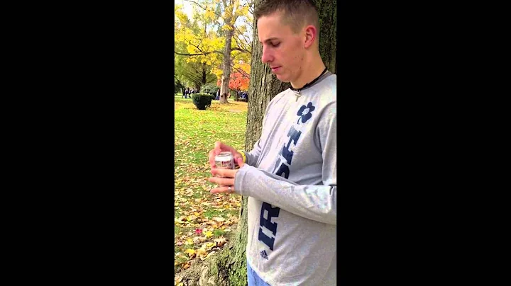 Jeff Maas enjoys a Coca Cola