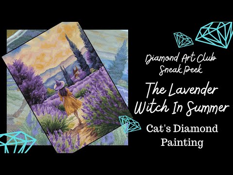 その他 Diamond Art Club The Lavender Witch Diamond Art Club Sneak Peek | The Lavender Witch In Summer | A DAC