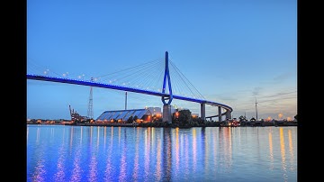 Köhlbrand Bridge – Installation of mageba modular joints with Quick-EX-System