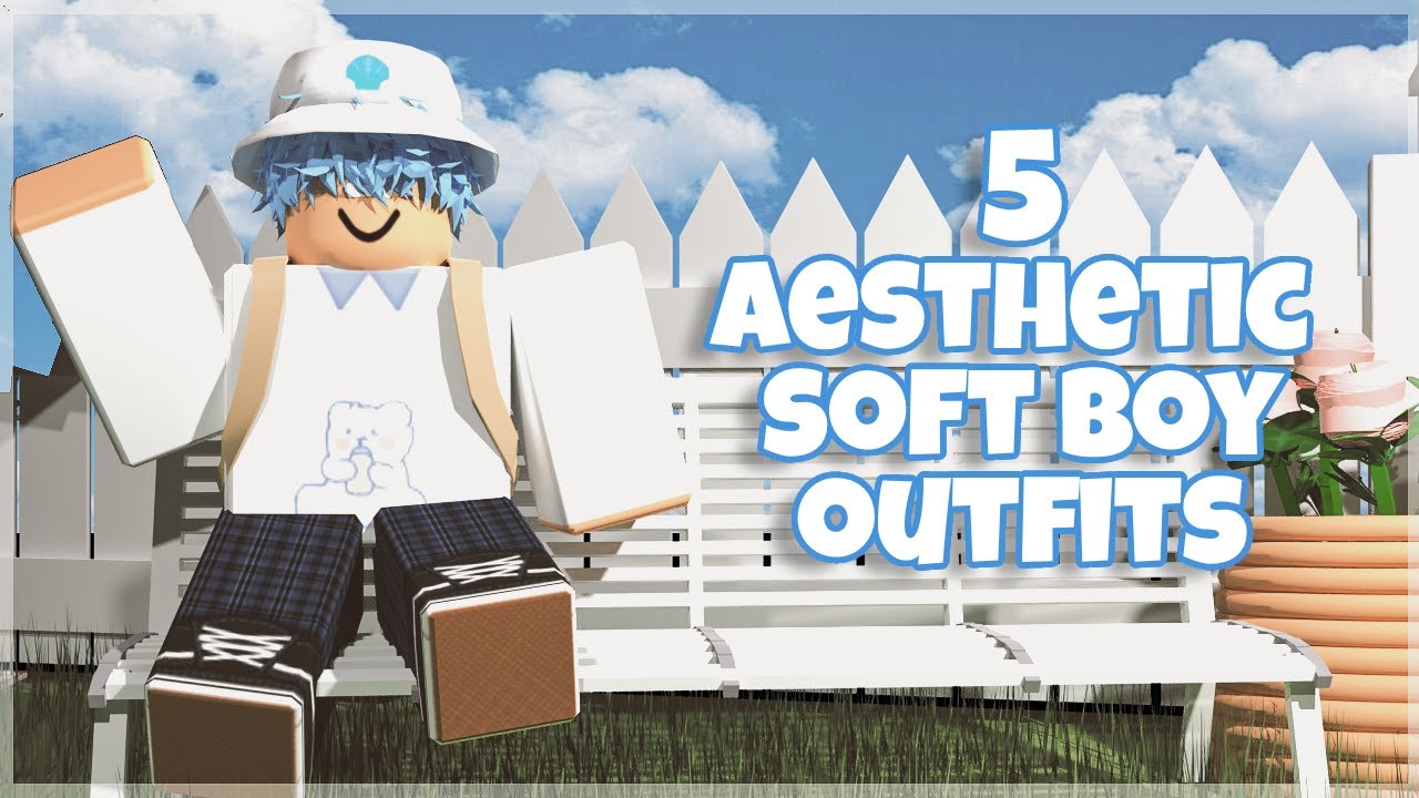 aesthetic boy outfits for roblox w/ CODES & LINKS