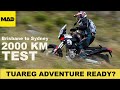 Aprilia tuareg 660  test revue australie