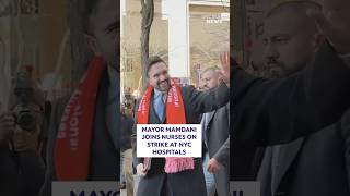 Mayor Mamdani joins nurses on strike at NYC hospitals