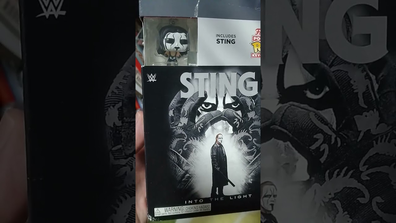 Sting 3 Disc DVD 📀 Collection - WWE and WCW Matches (Huge