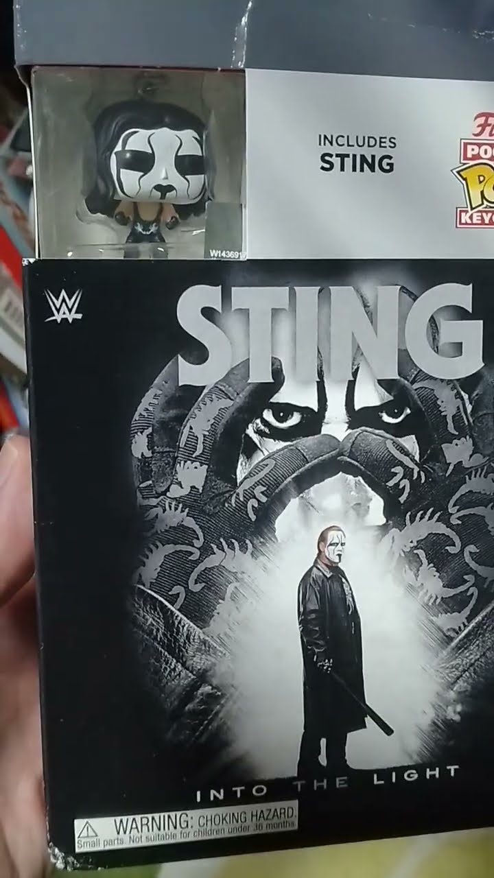 Sting 3 Disc DVD 📀 Collection - WWE and WCW Matches (Huge