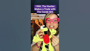 1986 The Hustler Trades With The Candy Girl Garfield Vintagecandy 80saesthetic Candy Shorts 