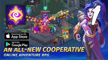 Skylore－fantasy MMORPG Gameplay Walkthrough Part 1 - Level 1 ~ 2 (Android, IOS)