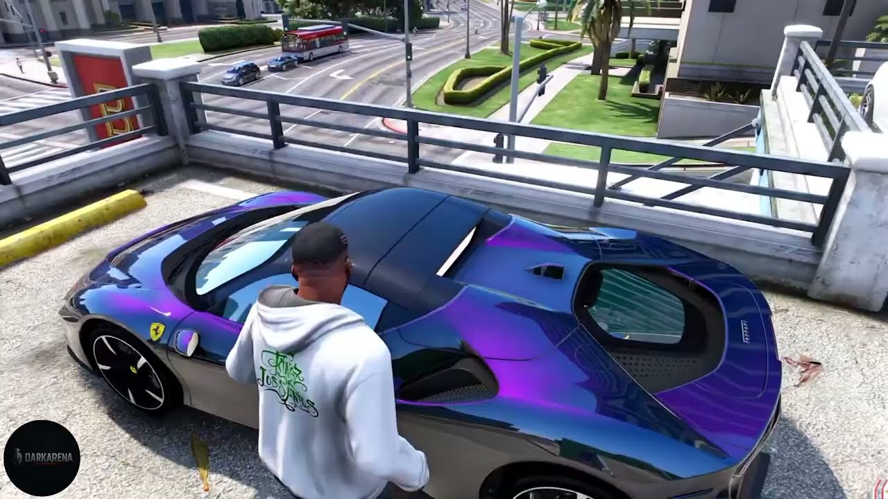 Gta v মোবাইলে |🔥Gta v fan made | gta v | gta v in mobile |
