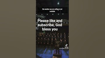 Satan the number you are calling is not available